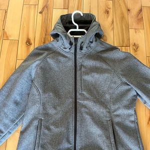 Waterproof jacket, size XL, brand Kirkland Signature, grey